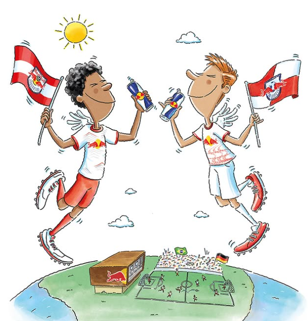 A estratégia dos times da Red Bull no departamento de mercado