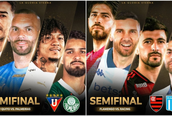 Diferenças de gestão dos 4 clubes nas semifinais da Copa Libertadores 2025
