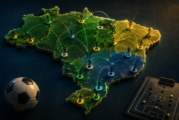 Planejando o Gol: O Mapa de Talentos no Futebol Brasileiro