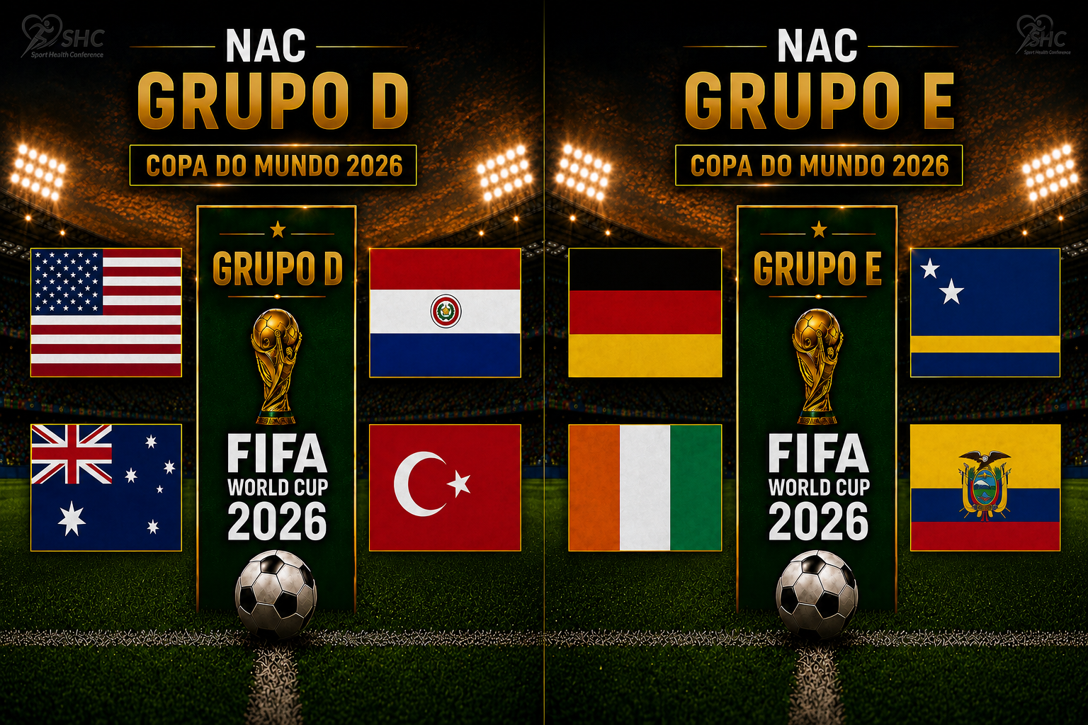 NAC: Turquia com uma das maiores evoluções da Copa e o equilíbrio do Grupo E
