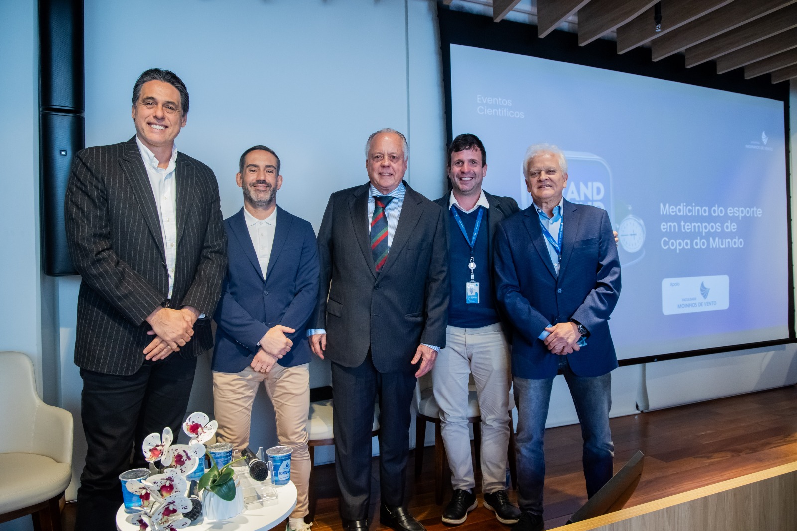 Hospital Moinhos de Vento debate desempenho e saúde dos atletas em tempos de Copa do Mundo